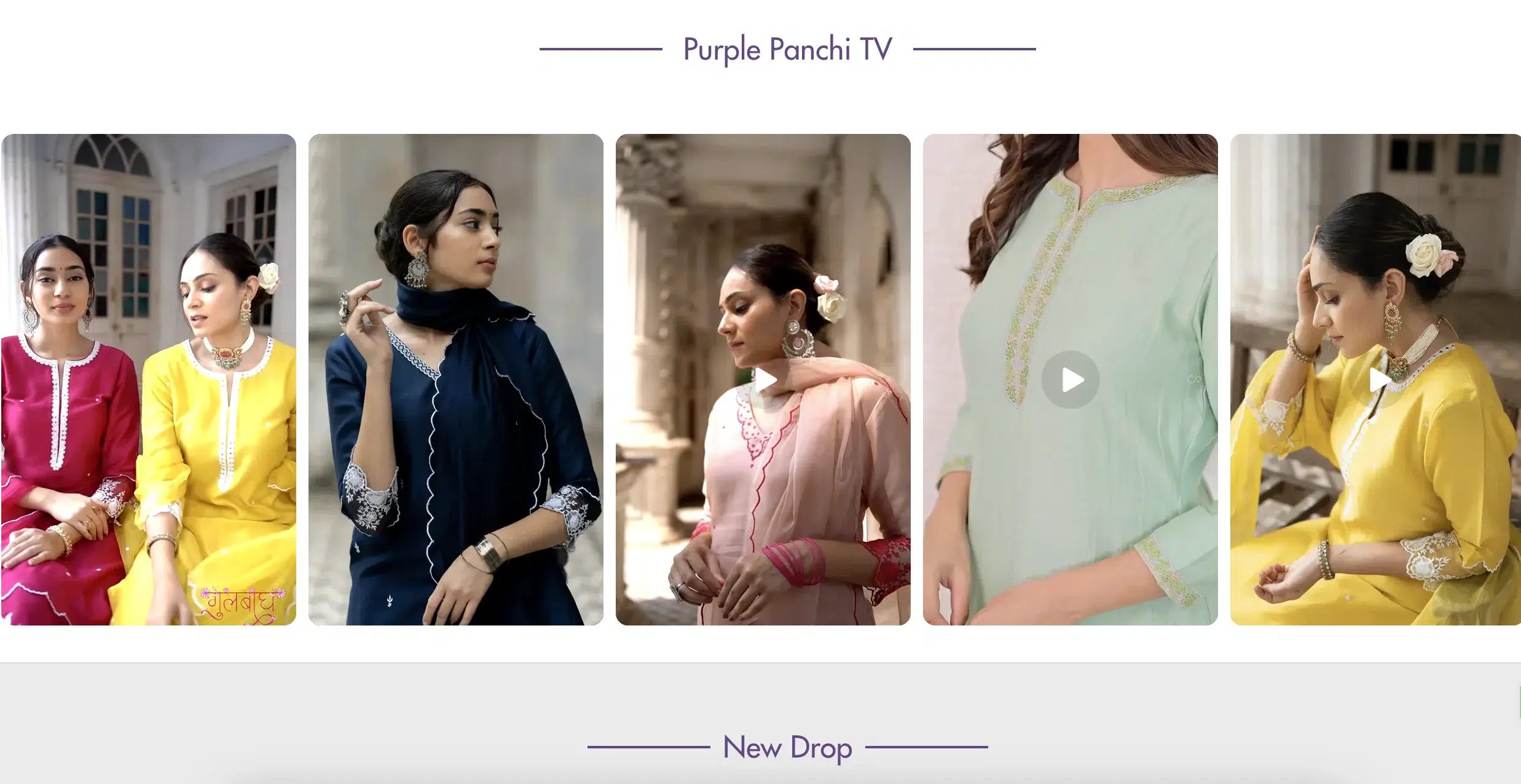 Purple Panchi - Livestream Fashion