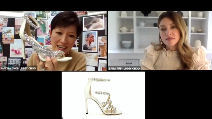 Bloomindales livestream with Jimmy-Choo