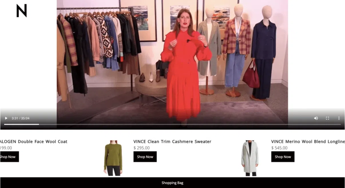 Nordstrom launches livestream shopping platform