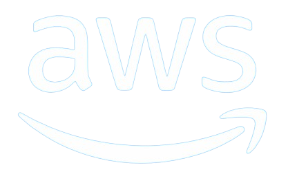 AWS white logo
