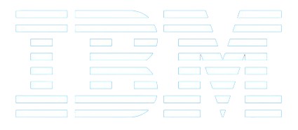 IBM white logo